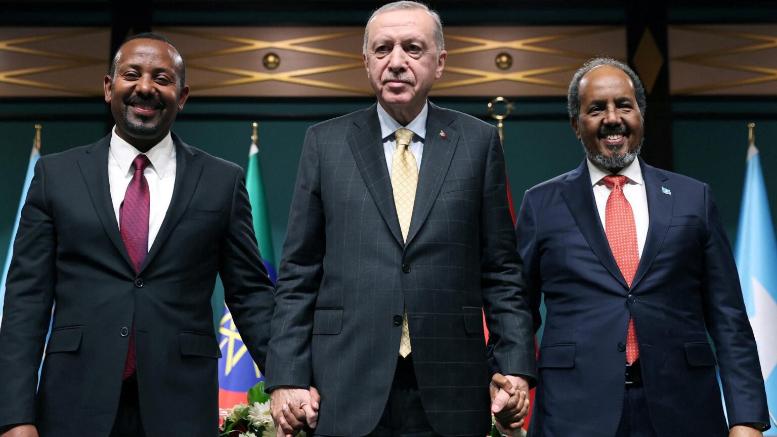 TURKEY SAYS SOMALIA AND ETHIOPIA TO RESUME TALKS ON PORT DEAL