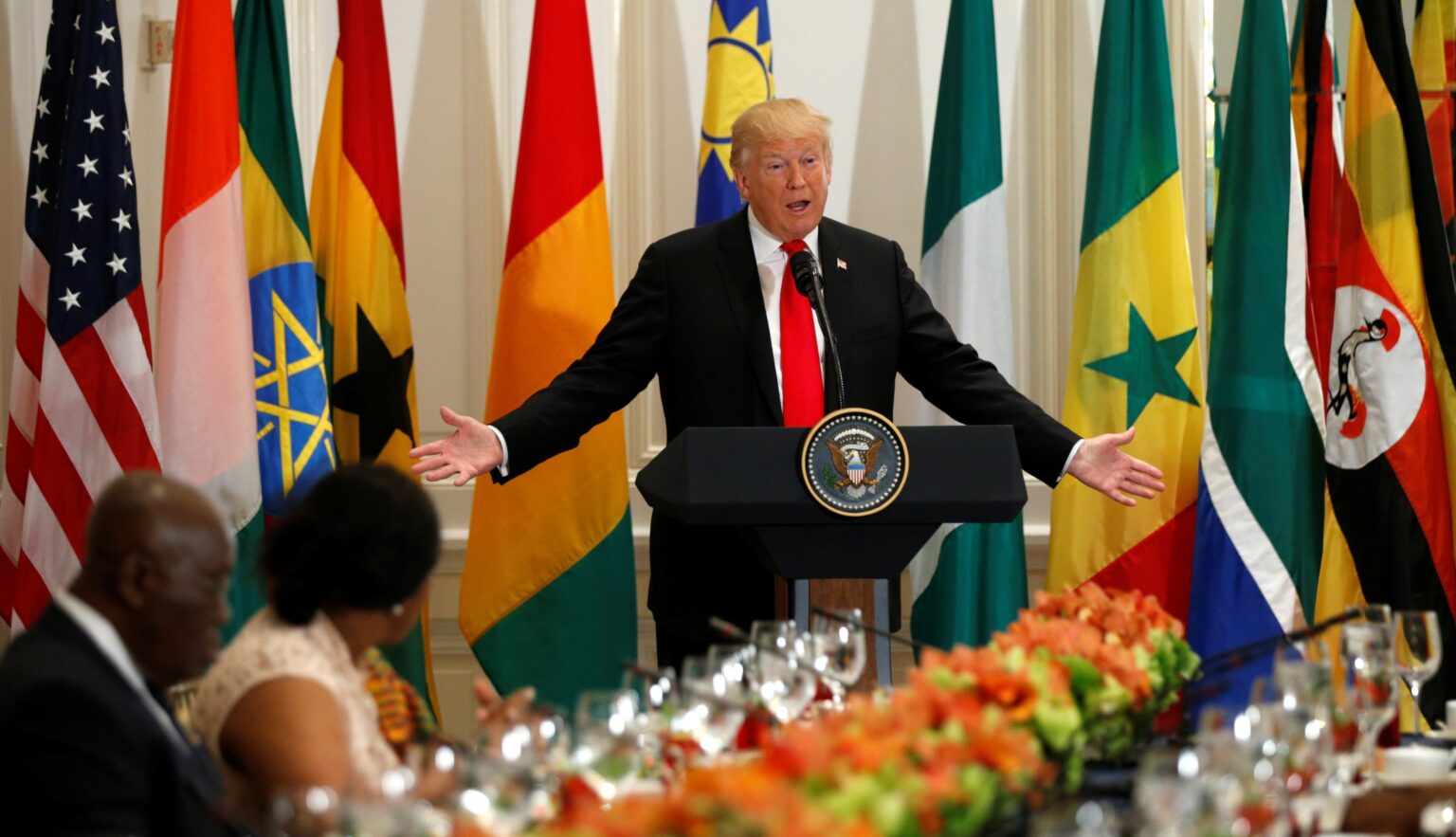 THE WOULD-BE AFRICAN NATION IN LOVE WITH DONALD TRUMP