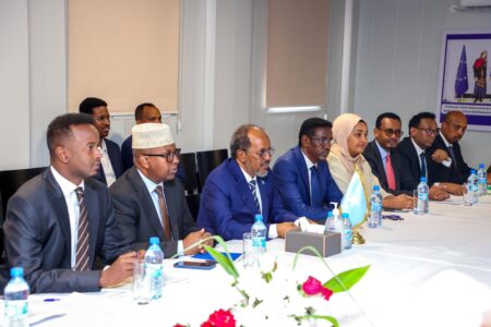 President Mohamud Chairs Somalia–EU Partnership Meeting in Mogadishu