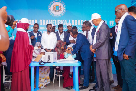 Somalia Launches Vaccines to Prevent Pneumonia and Diarrhea in Children