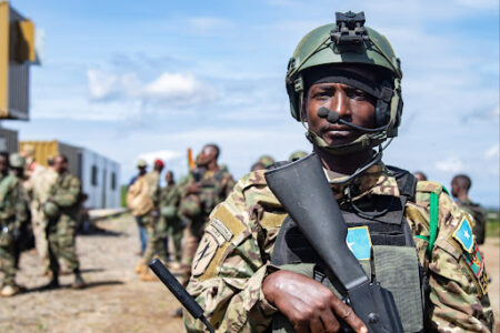 Government forces carry out a planned operation in Lower Shabelle region