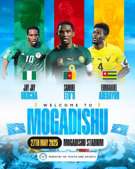 Mogadishu Welcomes FIFA and CAF Official Delegation - May 2025