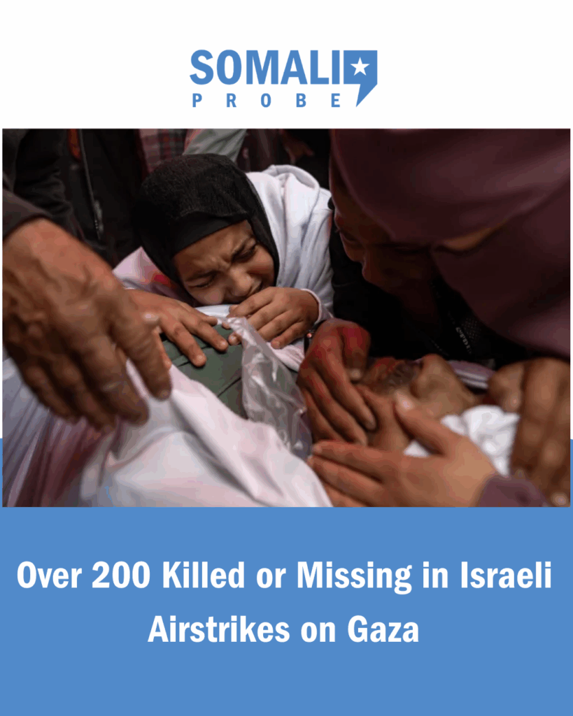 Over 200 Killed or Missing in Israeli Airstrikes on Gaza