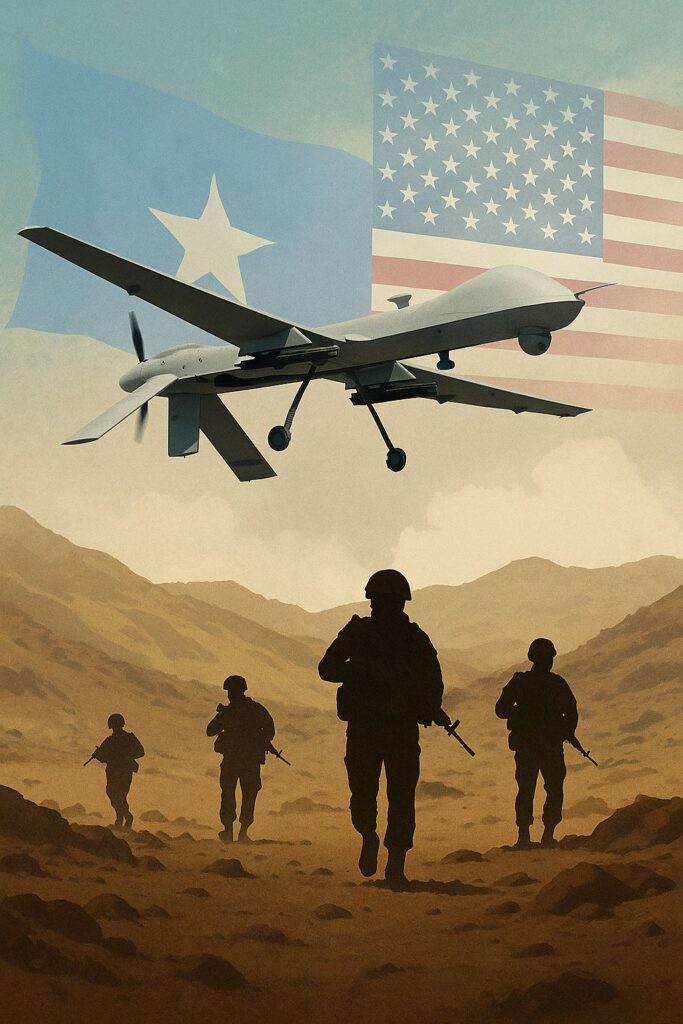 Somalia and AFRICOM Conduct Joint Airstrike Targeting ISIS