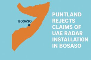 UAE Radar Installation in Bosaso Puntland BOLD Statement