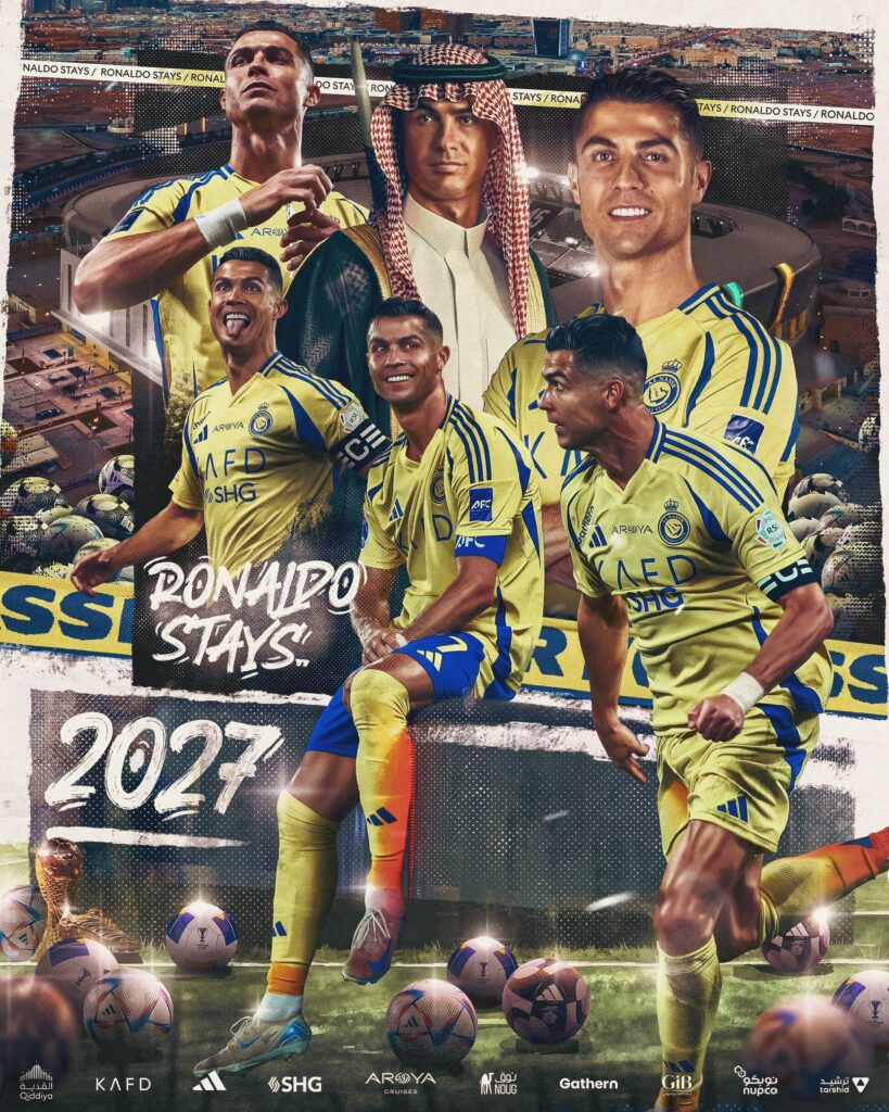 Cristiano Ronaldo Commits to Al Nassr Until 2027