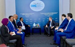 Somalia and Azerbaijan Discuss Ways to Enhance Cooperation at the 51st OIC Ministerial Meeting Somalia and Azerbaijan Discuss Ways to Enhance Cooperation at the 51st OIC Ministerial Meeting