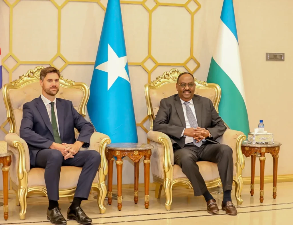 New British Ambassador Visits Garowe For the 1st Time to Strengthen Relations