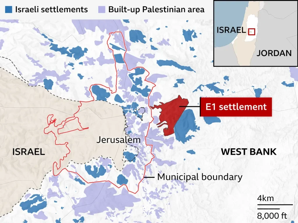 Israel Settlement Plan Near Jerusalem