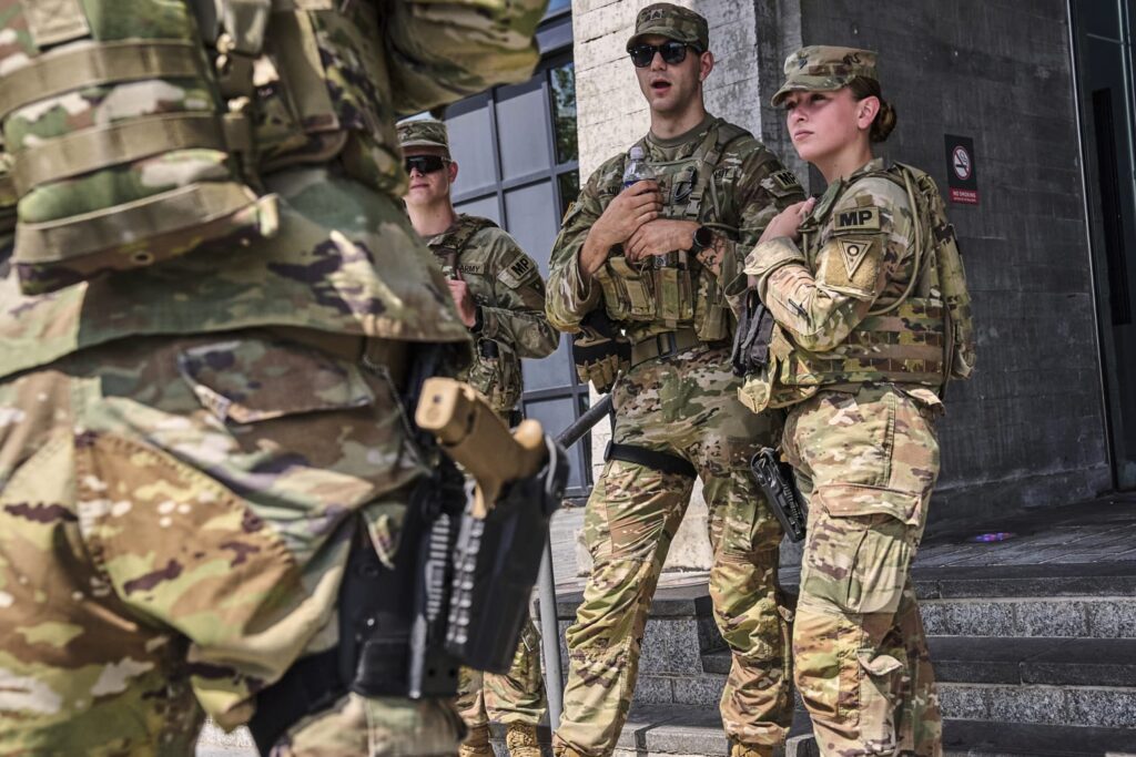 The attack on the National Guard of the United States.. Everything you need to know