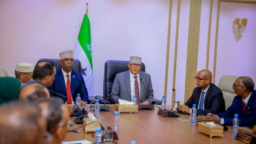 THE AIRSPACE DISPUTE WITH SOMALI GOVERNMENT.. SOMALILAND CONVENED A MEETING OF INTERNATIONAL COMMUNITY REPRESENTATIVES