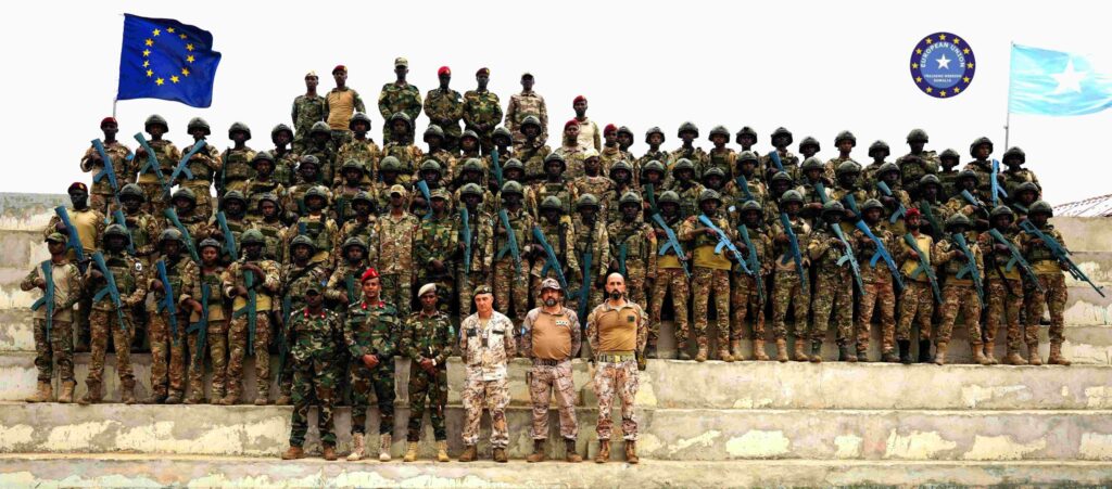 A bilateral meeting on Somalia's development