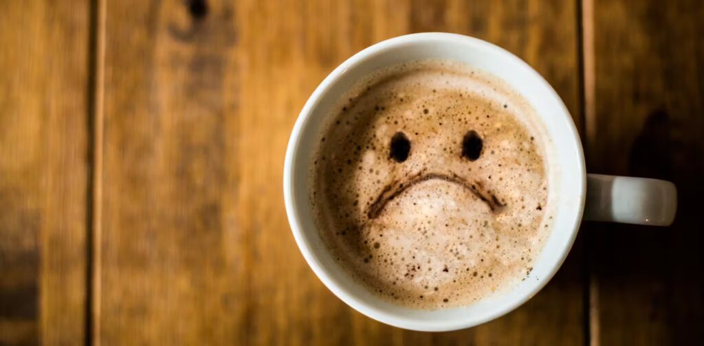 Stopping caffeine cold