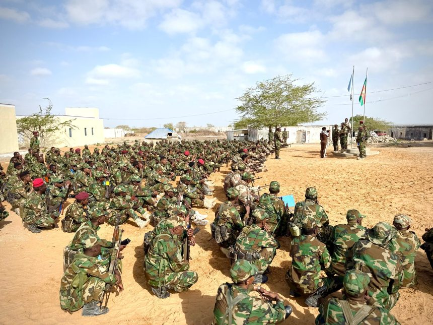Somali Army Training