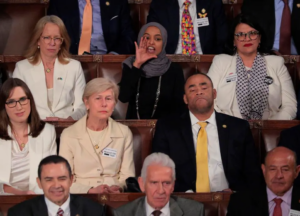 Ilhan Omar heckle: what she told Trump at State of the Union
