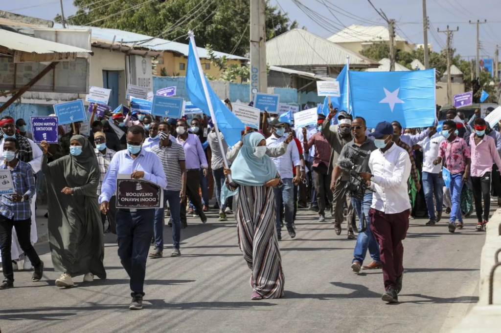 Somali election protests