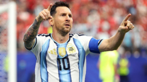 Why does Lionel Messi break a new World Cup record?