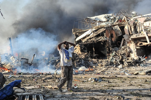 Who Targeted the Somali General’s House in the Attack?